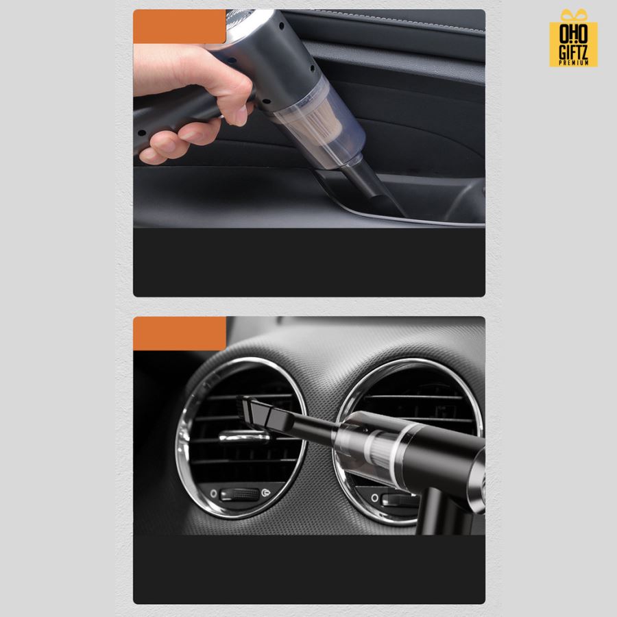 เครื่องดูดฝุ่นในรถแบบไร้สาย สกรีนโลโก้  ทำเป็นของพรีเมี่ยมได้