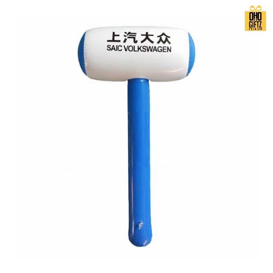 ค้อนทุบเป่าลม pvc สกรีนชื่อ สกรีนโลโก้ทำเป็นของพรีเมี่ยมได้