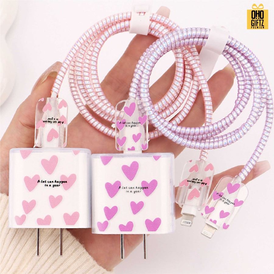 เคสถนอมหัวชาร์จ สกรีนได้ไม่จำกัดสี สกรีนชื่อ, โลโก้ ทำเป็นของพรีเมี่ยมได้