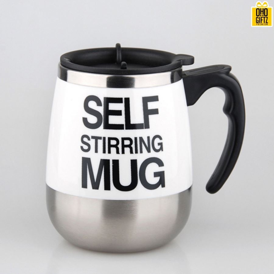 Auto Stirring Mug แก้วชงอัตโนมัติ 450 ml. สกรีนชื่อ,โลโก้ได้
