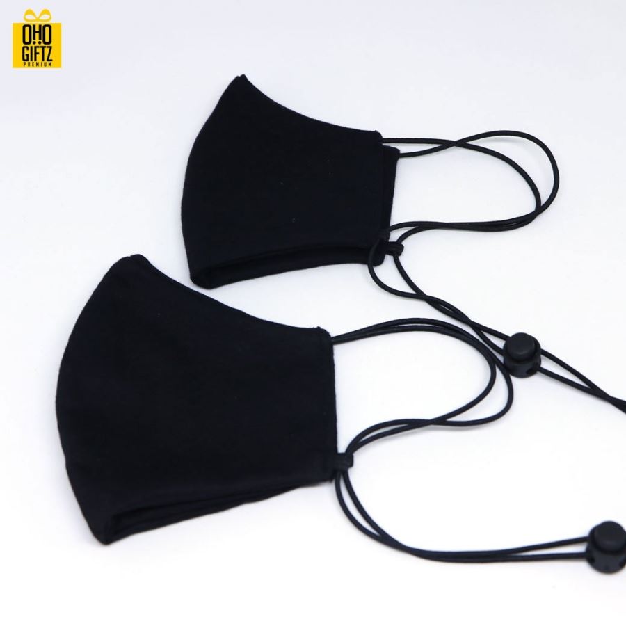 หน้ากากเด็ก 3D Mask Kids ผ้า Cotton 32 มีสายคล้องและตัวปรับระดับ