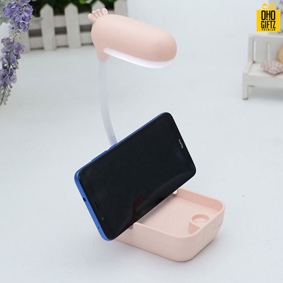 โคมไฟLEDยีราฟมีช่องวางโทรศัพท์ สกรีนชื่อ สกรีนโลโก้ ทำเป็นของพรีเมี่ยมได้