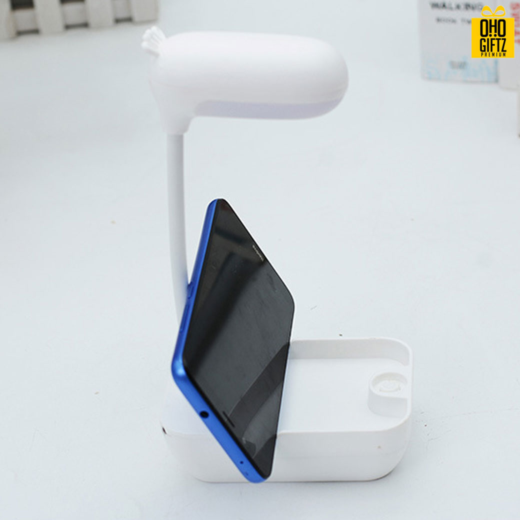 โคมไฟLEDยีราฟมีช่องวางโทรศัพท์ สกรีนชื่อ สกรีนโลโก้ ทำเป็นของพรีเมี่ยมได้