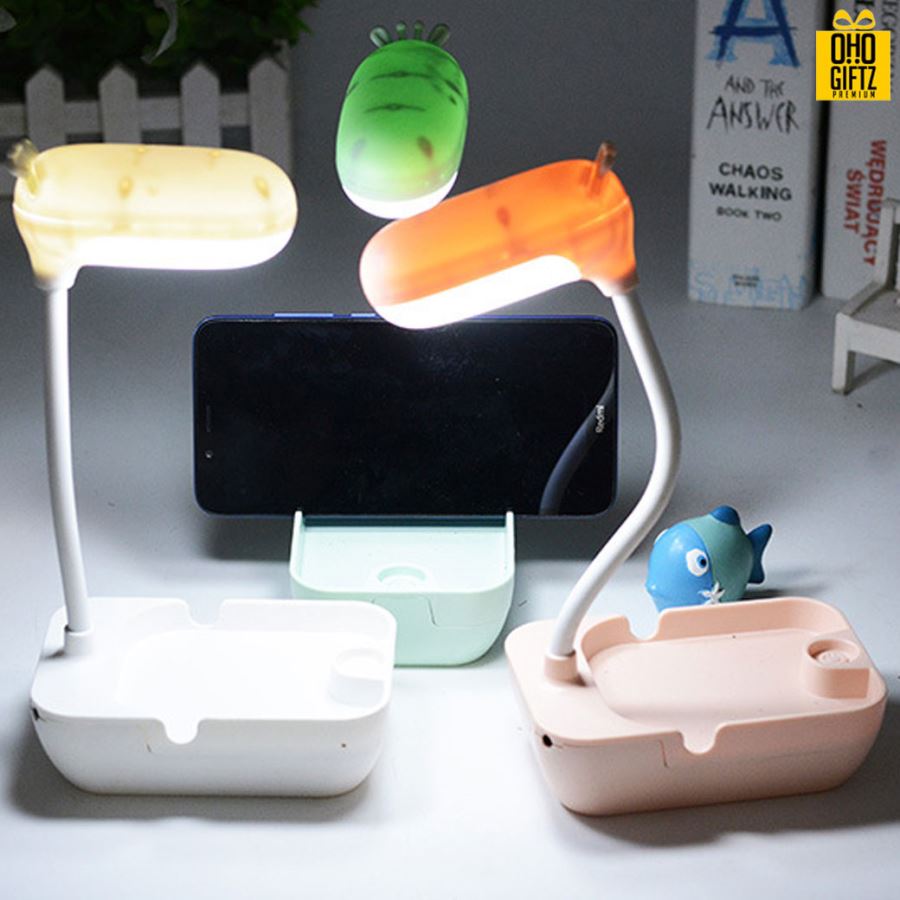 โคมไฟLEDยีราฟมีช่องวางโทรศัพท์ สกรีนชื่อ สกรีนโลโก้ ทำเป็นของพรีเมี่ยมได้