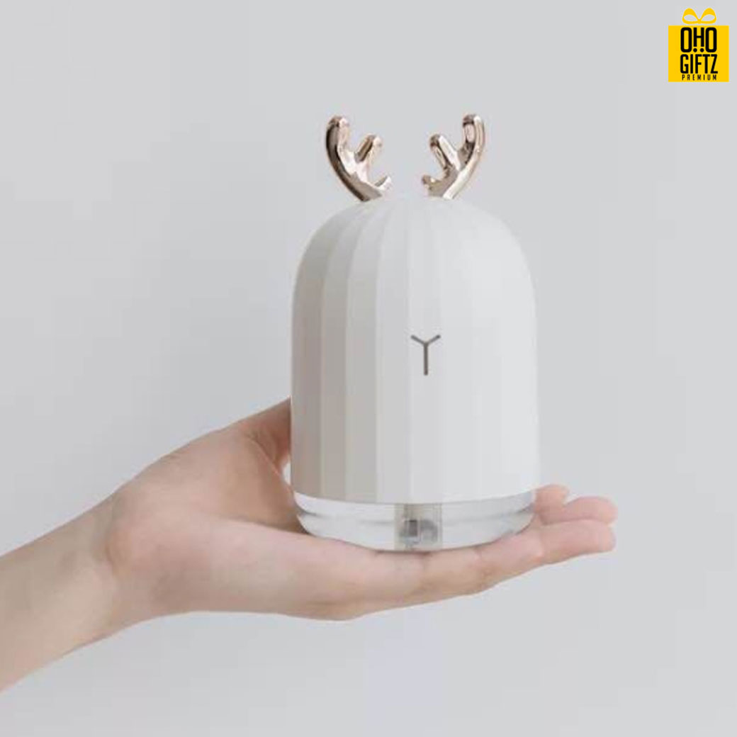 เครื่องทำความชื้นกวาง&กระต่ายขนาดจิ๋ว สกรีนโลโก้ ทำเป็นของพรีเมี่ยม