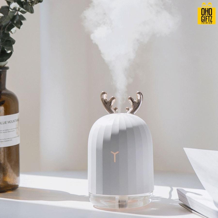 เครื่องทำความชื้นกวาง&กระต่ายขนาดจิ๋ว สกรีนโลโก้ ทำเป็นของพรีเมี่ยม