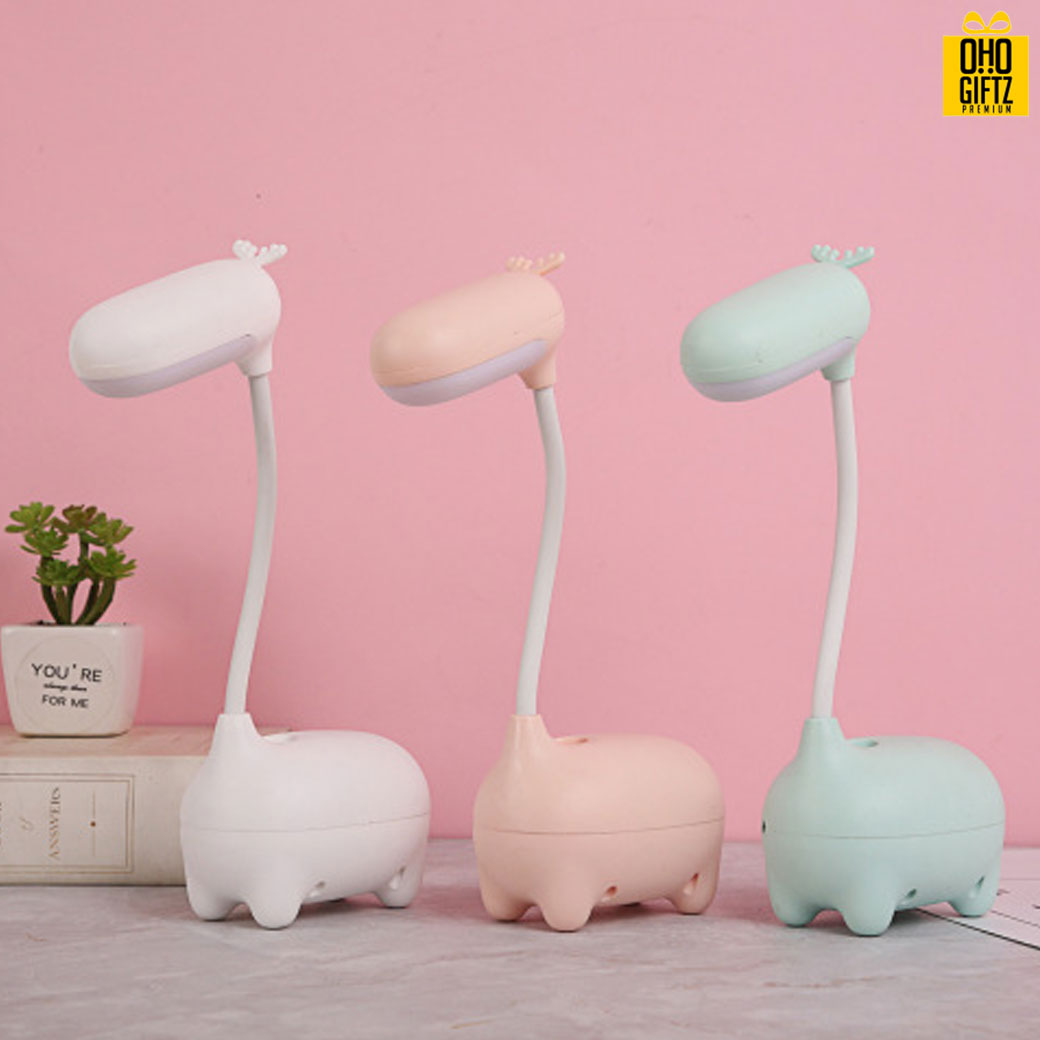 โคมไฟLedรูปยีราฟ สกรีนชื่อ สกรีนโลโก้ ทำเป็นของพรีเมี่ยมได้